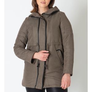 COMPTOIR Des Cotonniers insulated canvas trench